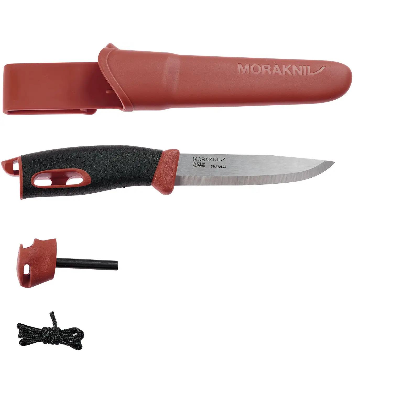 Нож Morakniv Companion Spark ц: красный 13571 2305.02.06 - фото 4