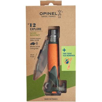 Фото Нож Opinel №12 Explore Remover Orange 002454 204.66.77