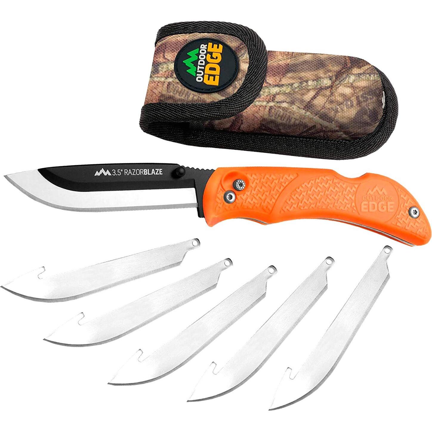 Нож Outdoor Edge Razor Blaze Orange 01OE003 1759.00.92 - фото 2