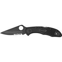 Нож Spyderco Delica4 Black Blade C11PSBBK 87.01.36 - фото 1