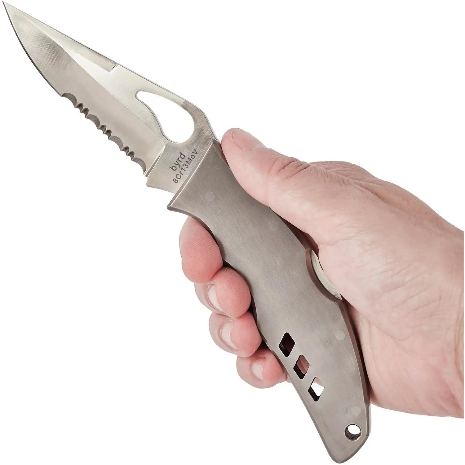 Нож Spyderco Byrd Flight Half Serrated BY05PS 87.10.10 - фото 5