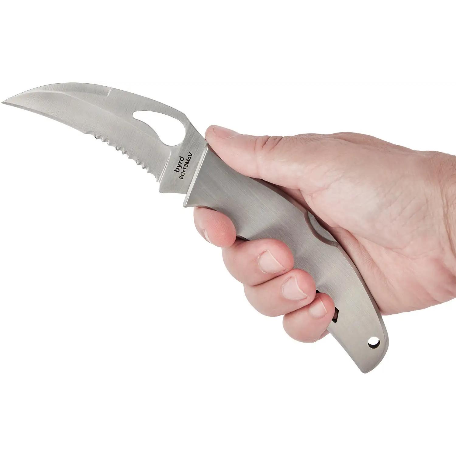 Нож Spyderco Byrd Crossbill Half Serrated BY07PS 87.10.11 - фото 5