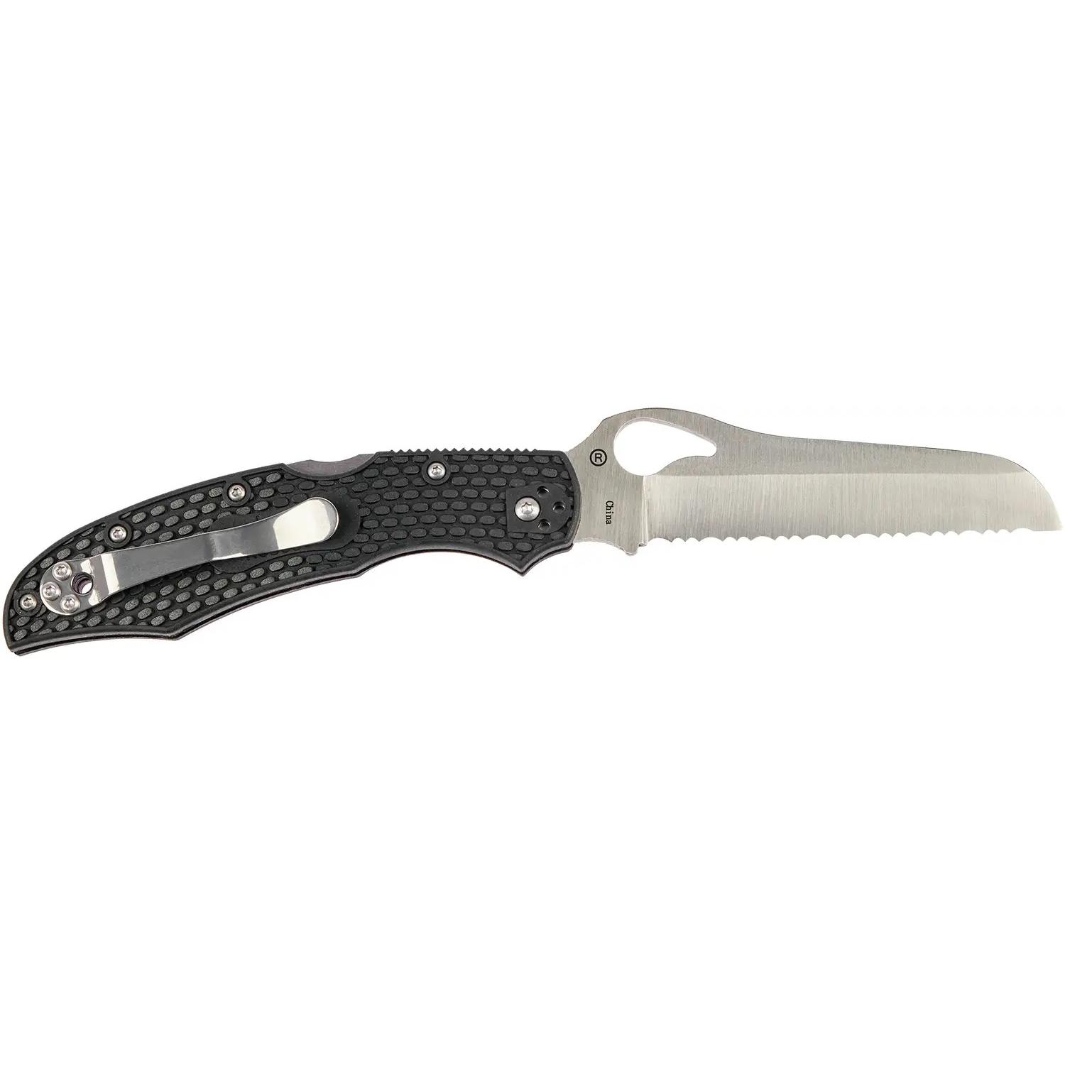 Нож Spyderco Byrd Cara Cara Rescue 2 BY17SBK2 87.11.06 - фото 2