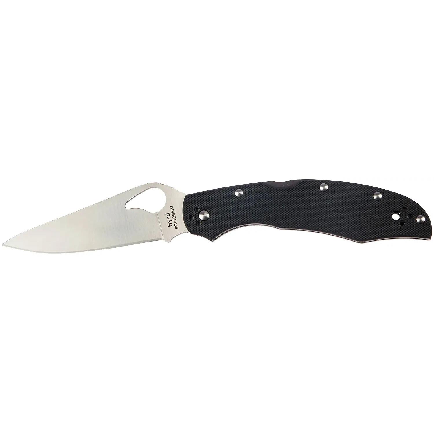 Нож Spyderco Byrd Cara Cara2 G10 Black BY03GP2 87.11.07 - фото 3