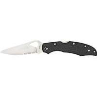 Нож Spyderco Byrd Cara Cara2 FRN Black Half Serrated BY03PSBK2 87.11.17 - фото 1