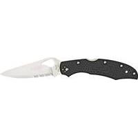 Нож Spyderco Byrd Cara Cara2 FRN Black Half Serrated BY03PSBK2 87.11.17 - фото 2