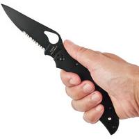 Нож Spyderco Byrd Cara Cara 2 Black BY03BKPS2 87.11.47 - фото 5