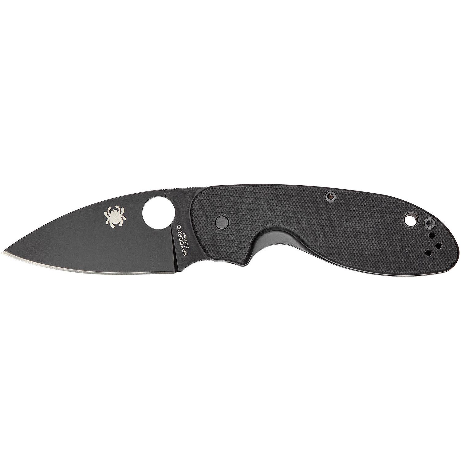 Нож Spyderco Efficient Black Blade C216GPBBK 87.13.60 - фото 1