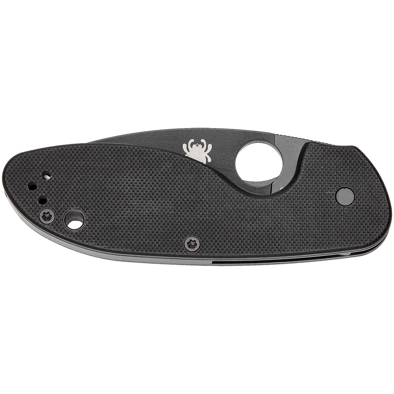 Нож Spyderco Efficient Black Blade C216GPBBK 87.13.60 - фото 3