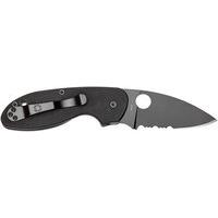 Нож Spyderco Efficient Black Blade C216GPSBBK 87.13.61 - фото 2