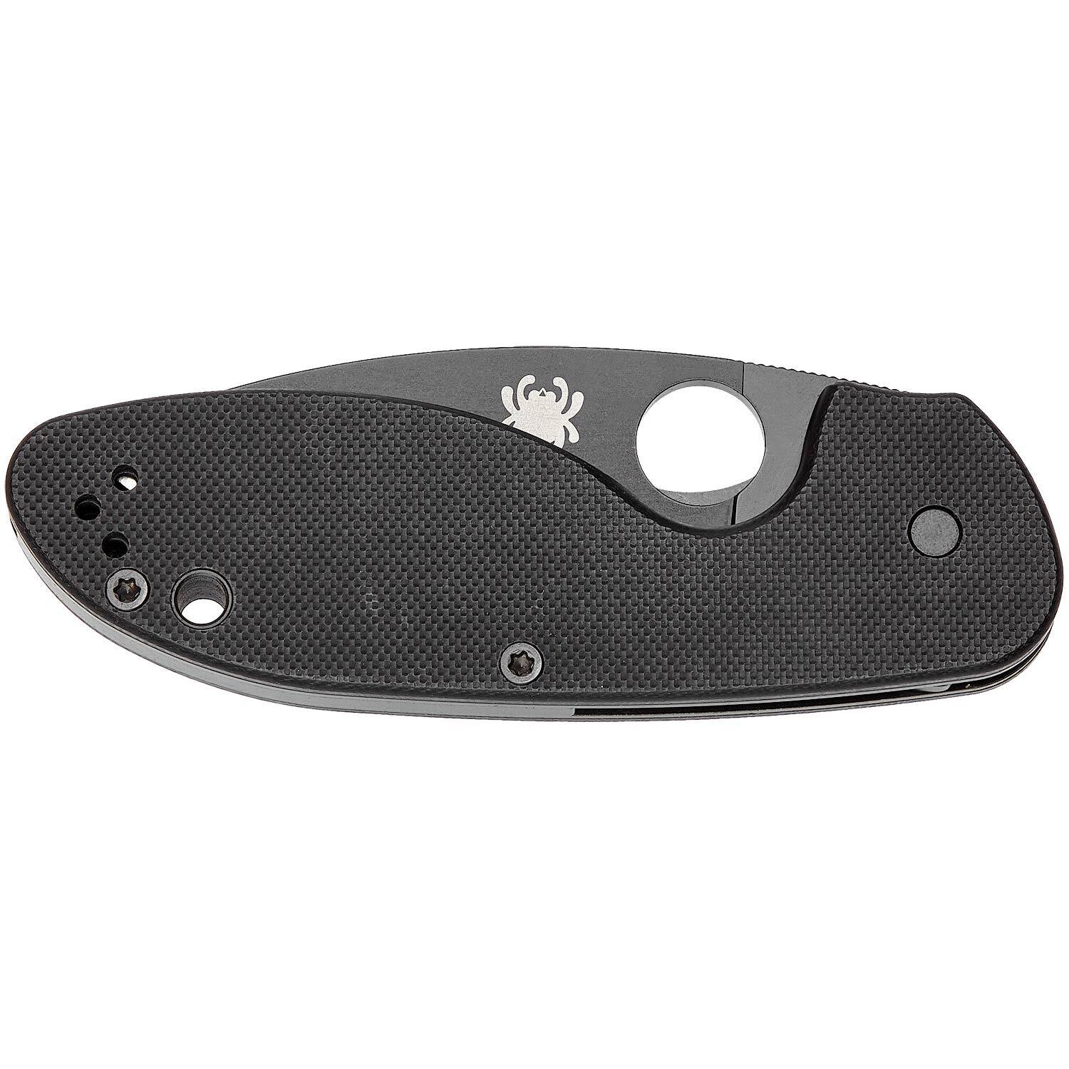 Нож Spyderco Efficient Black Blade C216GPSBBK 87.13.61 - фото 3