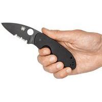 Нож Spyderco Efficient Black Blade C216GPSBBK 87.13.61 - фото 5