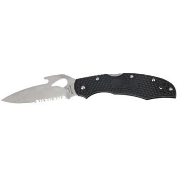 Фото Нож Spyderco Byrd Cara Cara 2 Half Serrated BY03PSBK2W 87.13.85