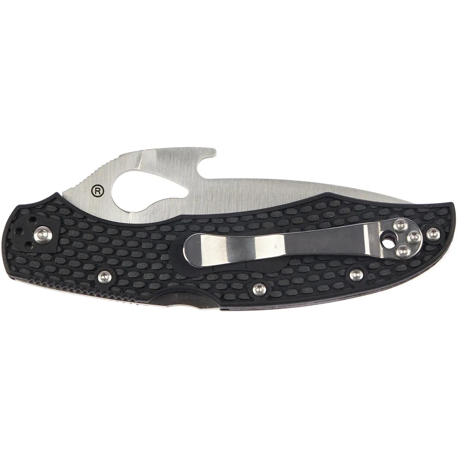Нож Spyderco Byrd Cara Cara 2 Half Serrated BY03PSBK2W 87.13.85 - фото 4