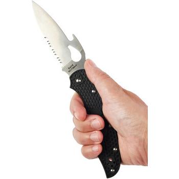 Фото Нож Spyderco Byrd Cara Cara 2 Half Serrated BY03PSBK2W 87.13.85
