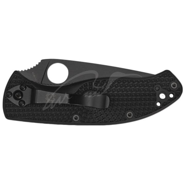 Нож Spyderco Tenacious Black Blade Lightweight C122SBBK 87.13.94 - фото 2