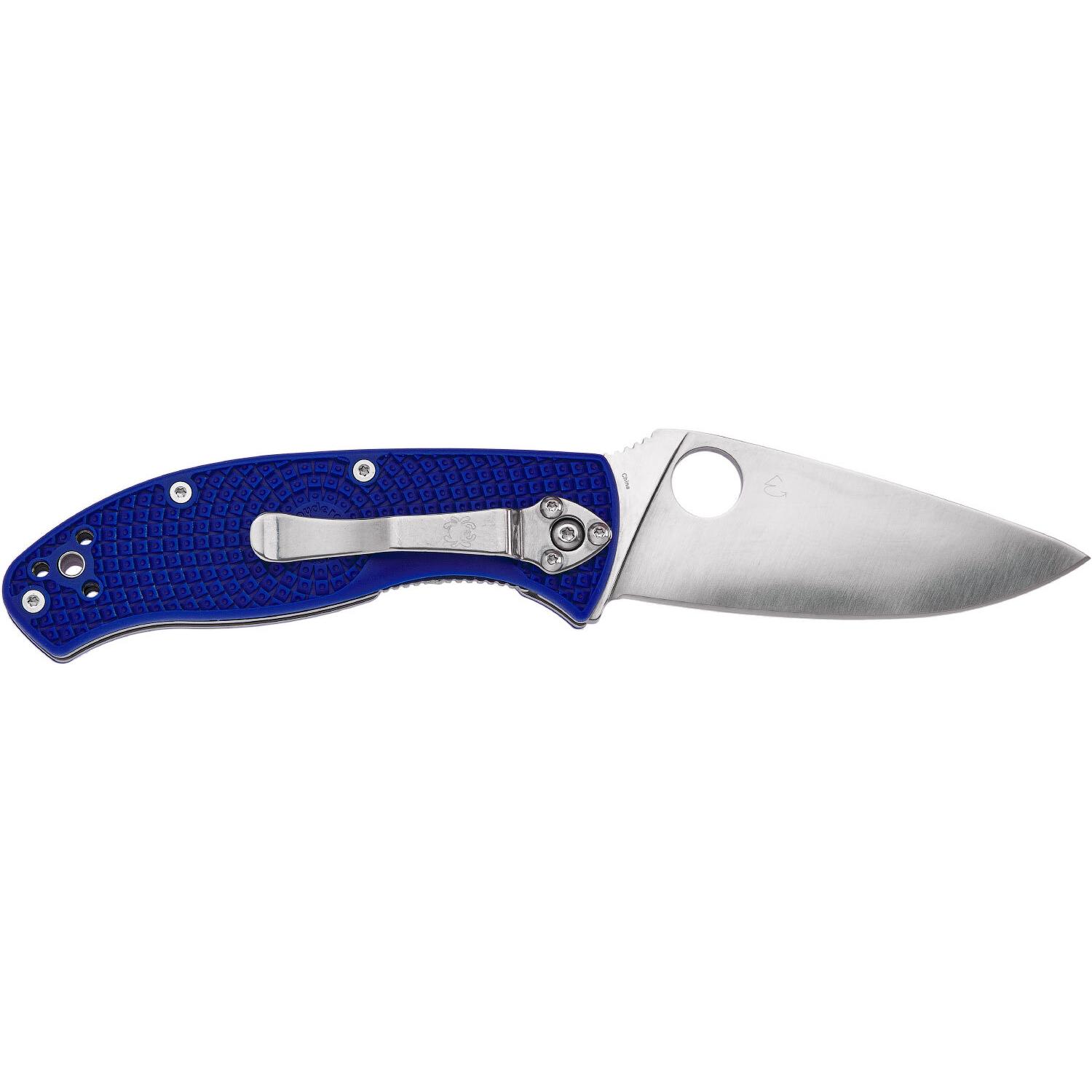 Нож Spyderco Tenacious S35VN blue C122PBL 87.14.72 - фото 2