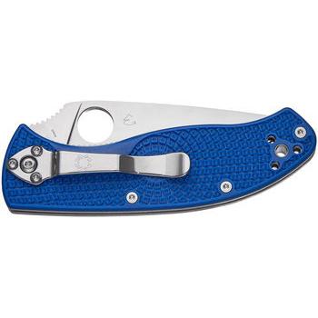 Фото Нож Spyderco Tenacious blue полусеррейтор C122PSBL 87.14.81