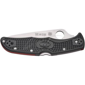 Фото Нож Spyderco Endura 4 Thin Red Line полусеррейтор C10FPSBKRD 87.14.88