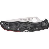 Нож Spyderco Endura 4 Thin Red Line полусеррейтор C10FPSBKRD 87.14.88 - фото 3