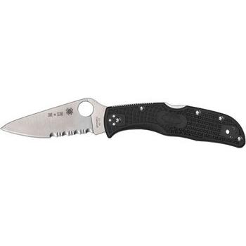 Фото Нож Spyderco Endela Thin Red Line полусеррейтор C243FPSBKRD 87.14.98