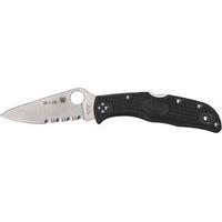 Нож Spyderco Endela Thin Red Line полусеррейтор C243FPSBKRD 87.14.98 - фото 1
