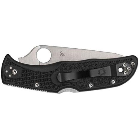 Нож Spyderco Endela Thin Red Line полусеррейтор C243FPSBKRD 87.14.98 - фото 2