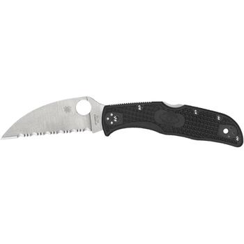Фото Нож Spyderco Endela Wharncliffe серрейтор C243FSWCBK 87.15.03