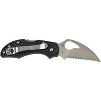Нож Spyderco Byrd Robin 2 Wharncliffe Serrated BY10SBKWC2 87.15.12 - фото 2