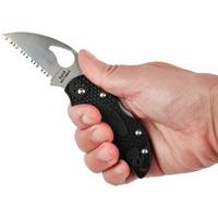 Нож Spyderco Byrd Robin 2 Wharncliffe Serrated BY10SBKWC2 87.15.12 - фото 5