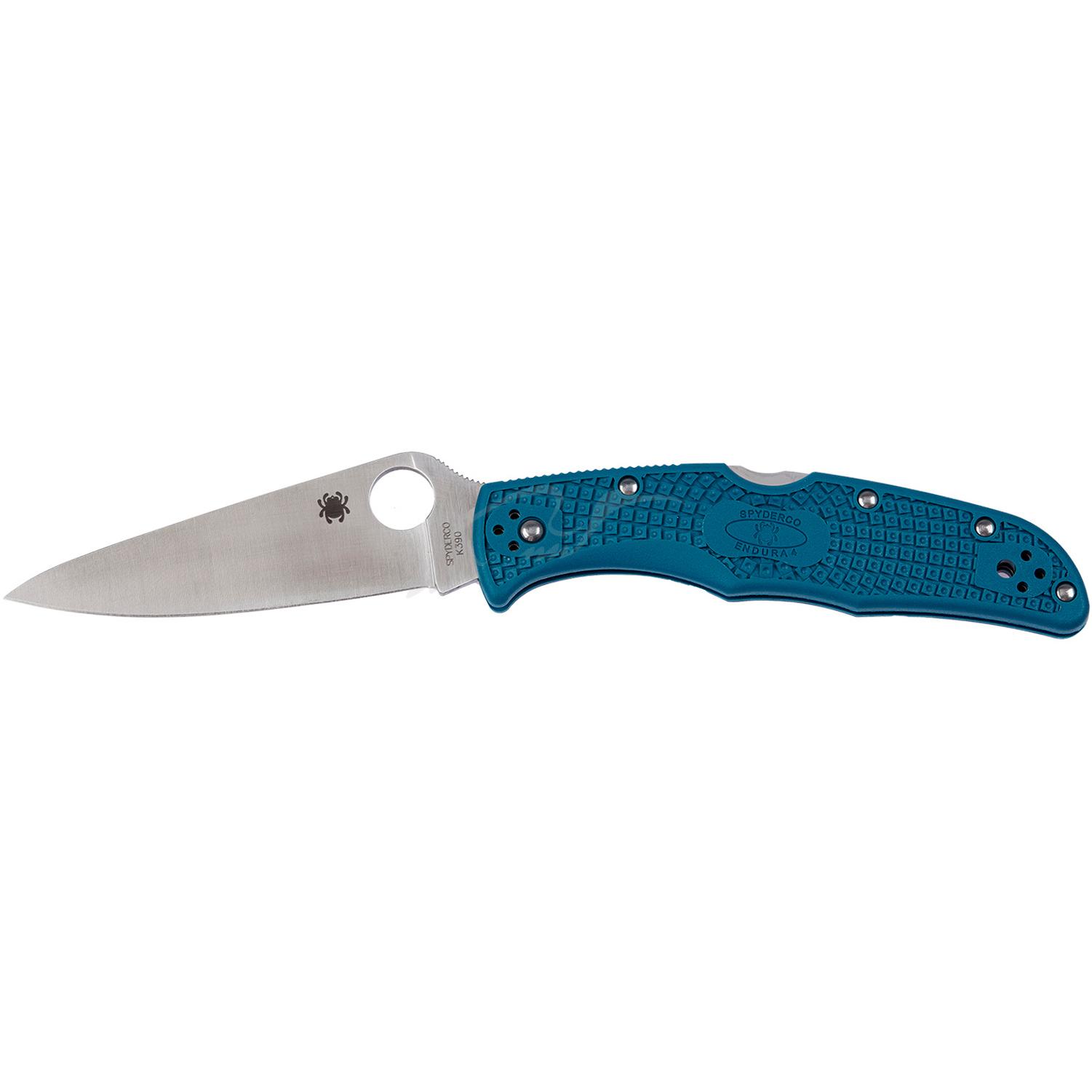 Нож Spyderco Endura Blue C10FPK390 87.15.36 - фото 1