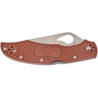 Нож Spyderco Byrd Cara Cara 2 Half Serrated Brown BY03PSBN2 87.15.58 - фото 3