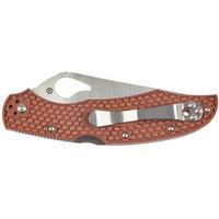 Нож Spyderco Byrd Cara Cara 2 Half Serrated Brown BY03PSBN2 87.15.58 - фото 4