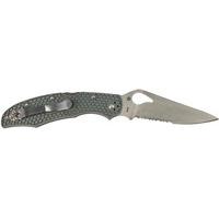 Нож Spyderco Byrd Cara Cara 2 Half Serrated Gray BY03PSGY2 87.15.59 - фото 2
