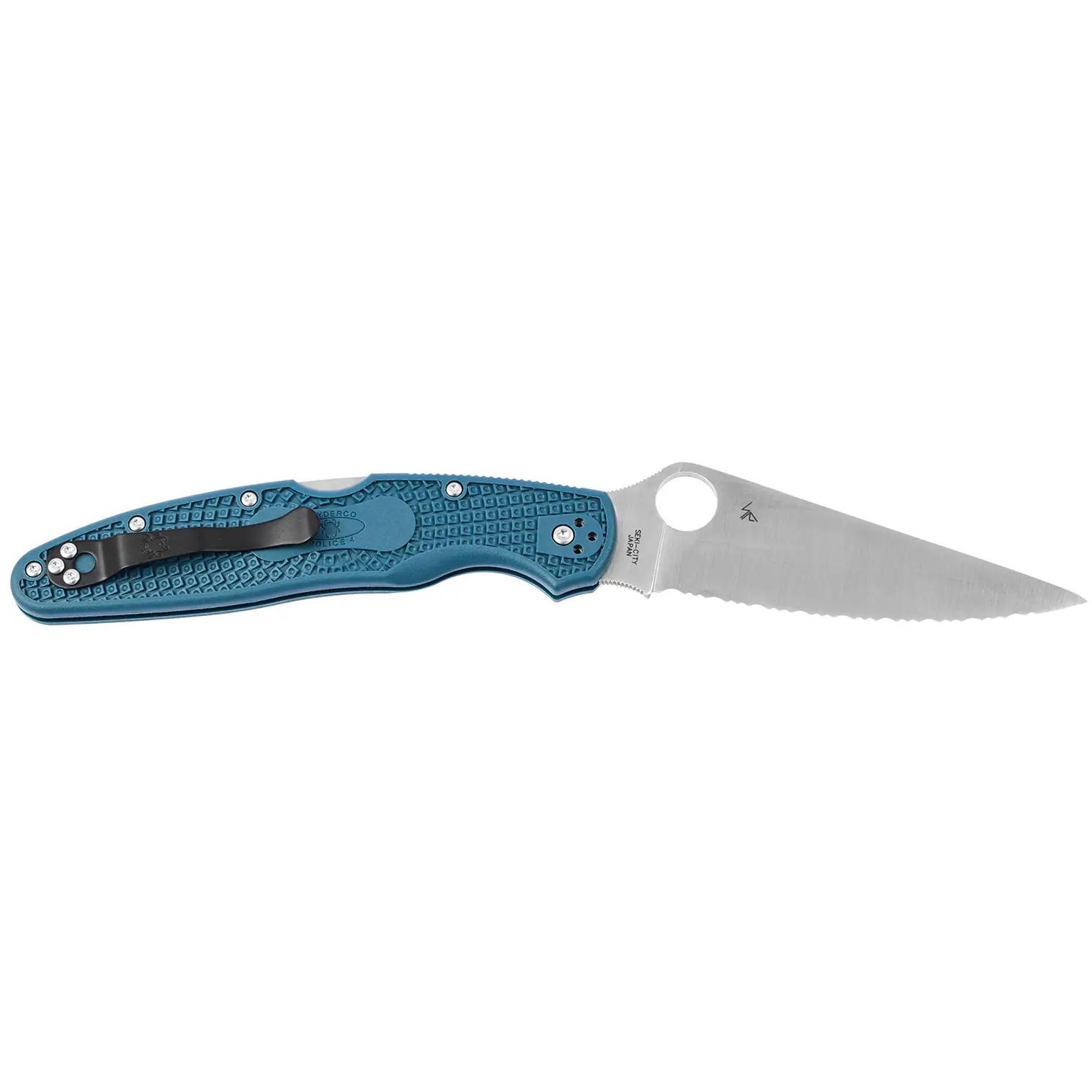 Нож Spyderco Police 4 Lightweight Serrated C07FS4K390 87.15.94 - фото 2