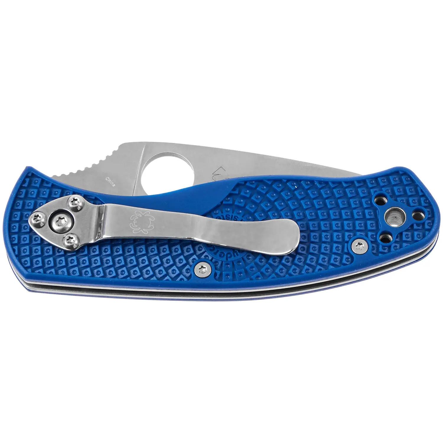 Нож Spyderco Persistence Lightweight CPM S35VN Serrated C136SBL 87.15.95 - фото 4