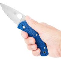Нож Spyderco Persistence Lightweight CPM S35VN Serrated C136SBL 87.15.95 - фото 5
