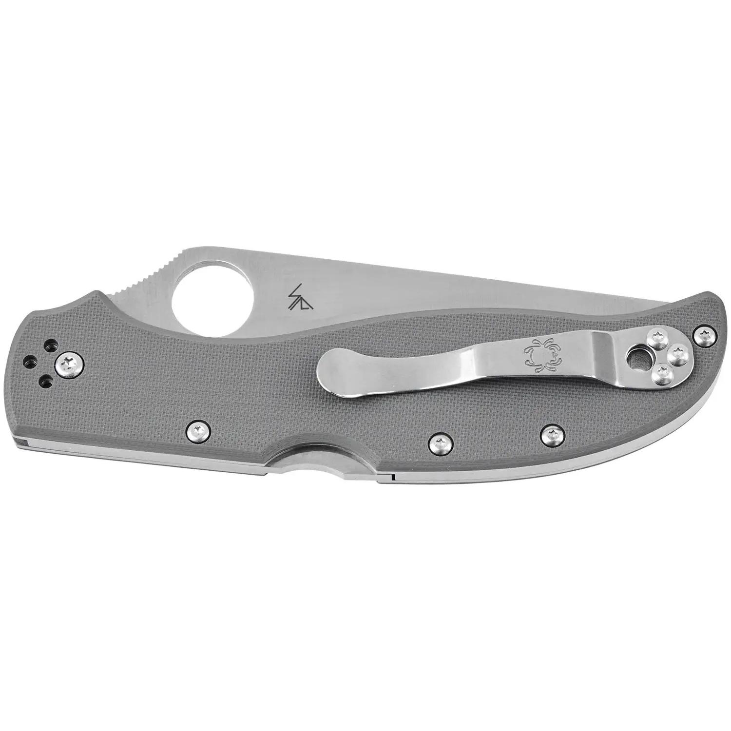 Нож Spyderco Strech 2 XL G-10 C258GPGYCW 87.16.02 - фото 3