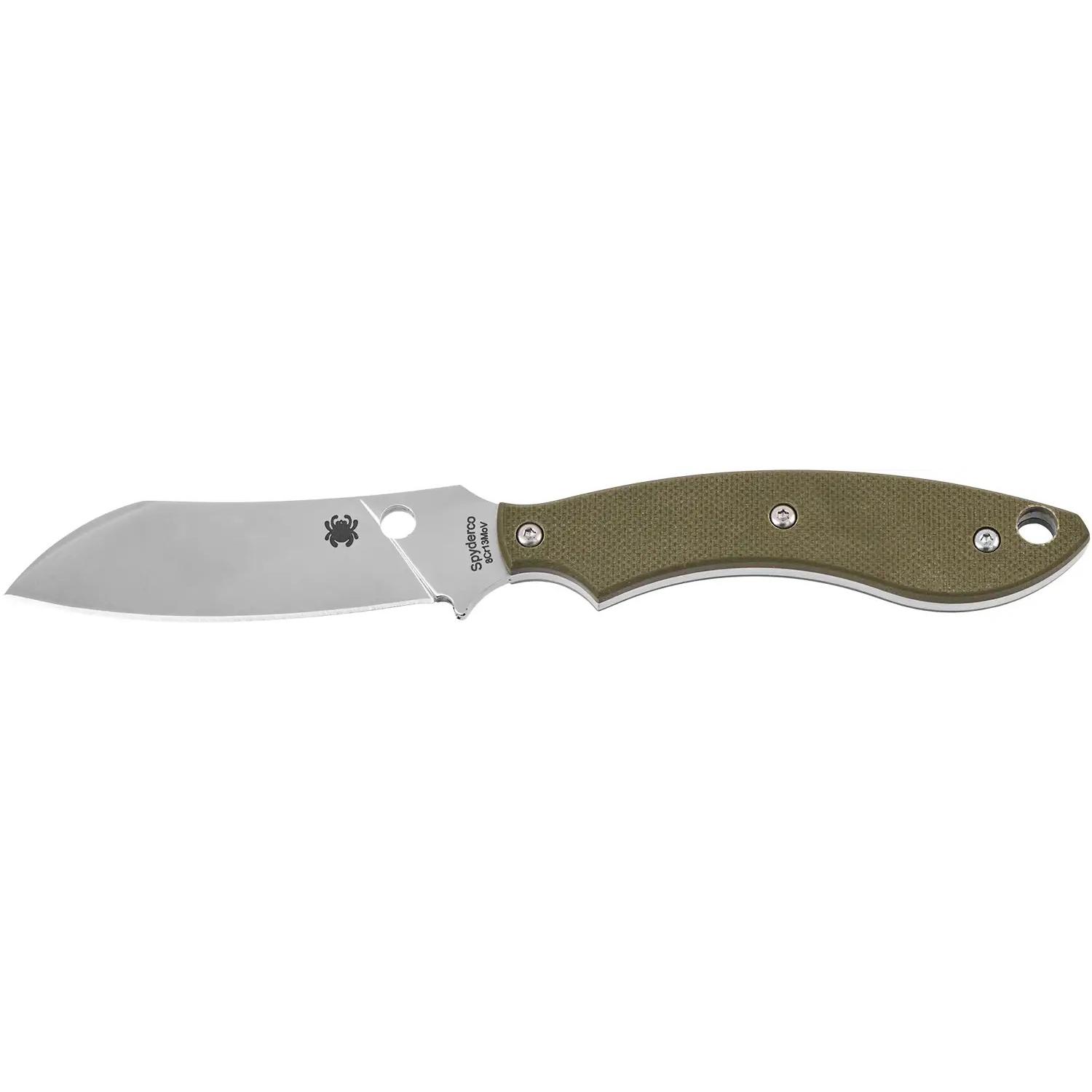 Нож Spyderco Stok G-10 Drop Point FB50GPOD 87.16.09 - фото 1