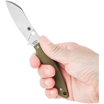 Фото Нож Spyderco Stok G-10 Drop Point FB50GPOD 87.16.09