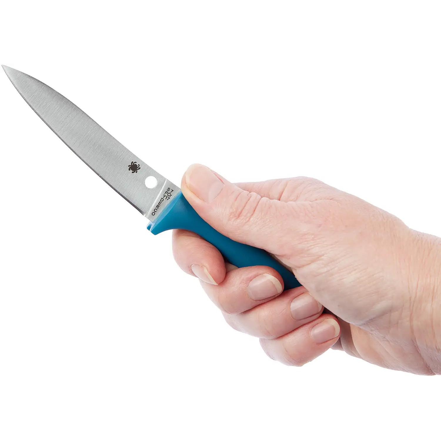 Нож Spyderco Counter Puppy Blue K20PBL 87.16.10 - фото 3