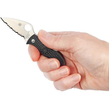 Фото Нож Spyderco Manbug Lightweight Leaf Serrated MBKLFS 87.16.15