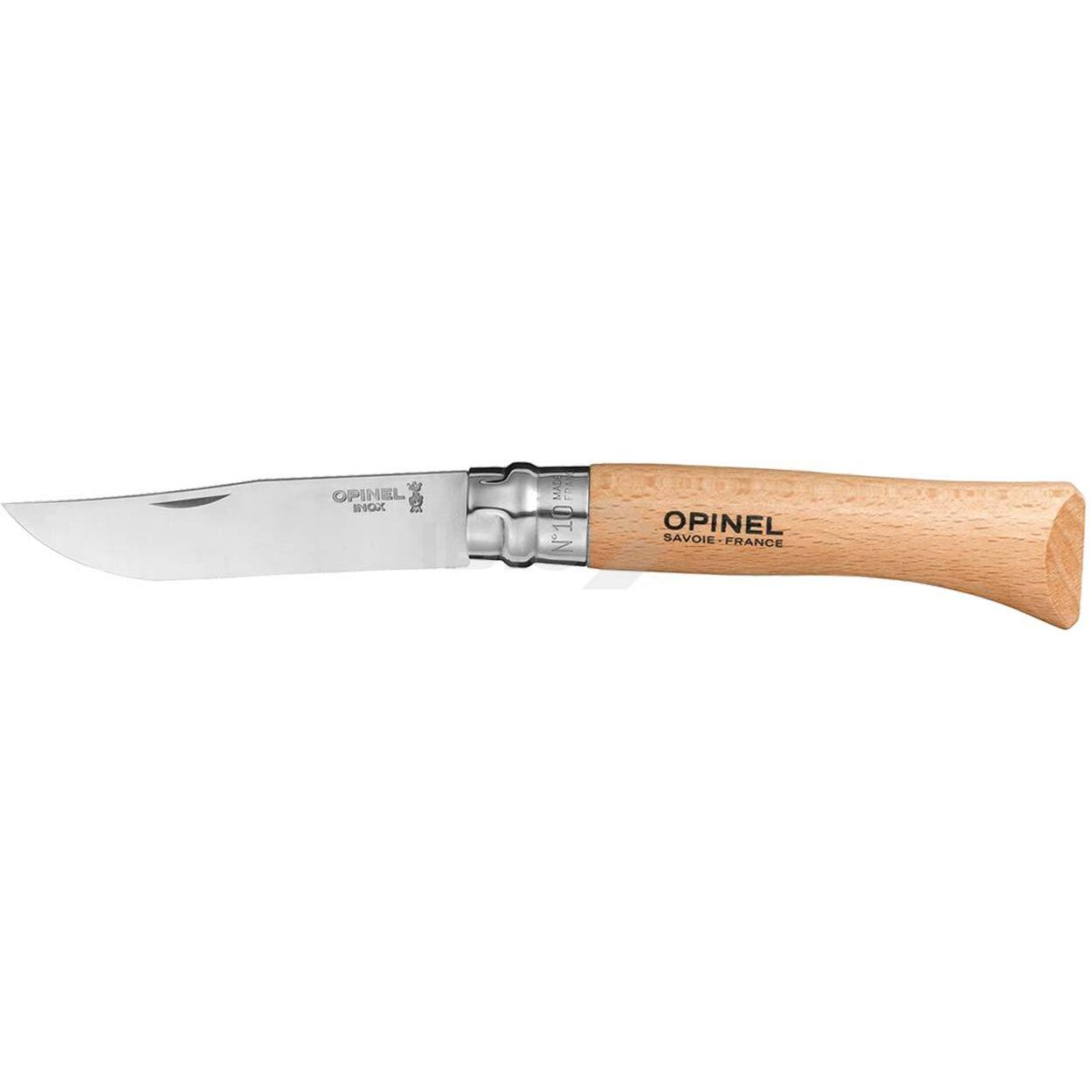 Нож Opinel №10 Inox 123100 204.47.35 - фото 1