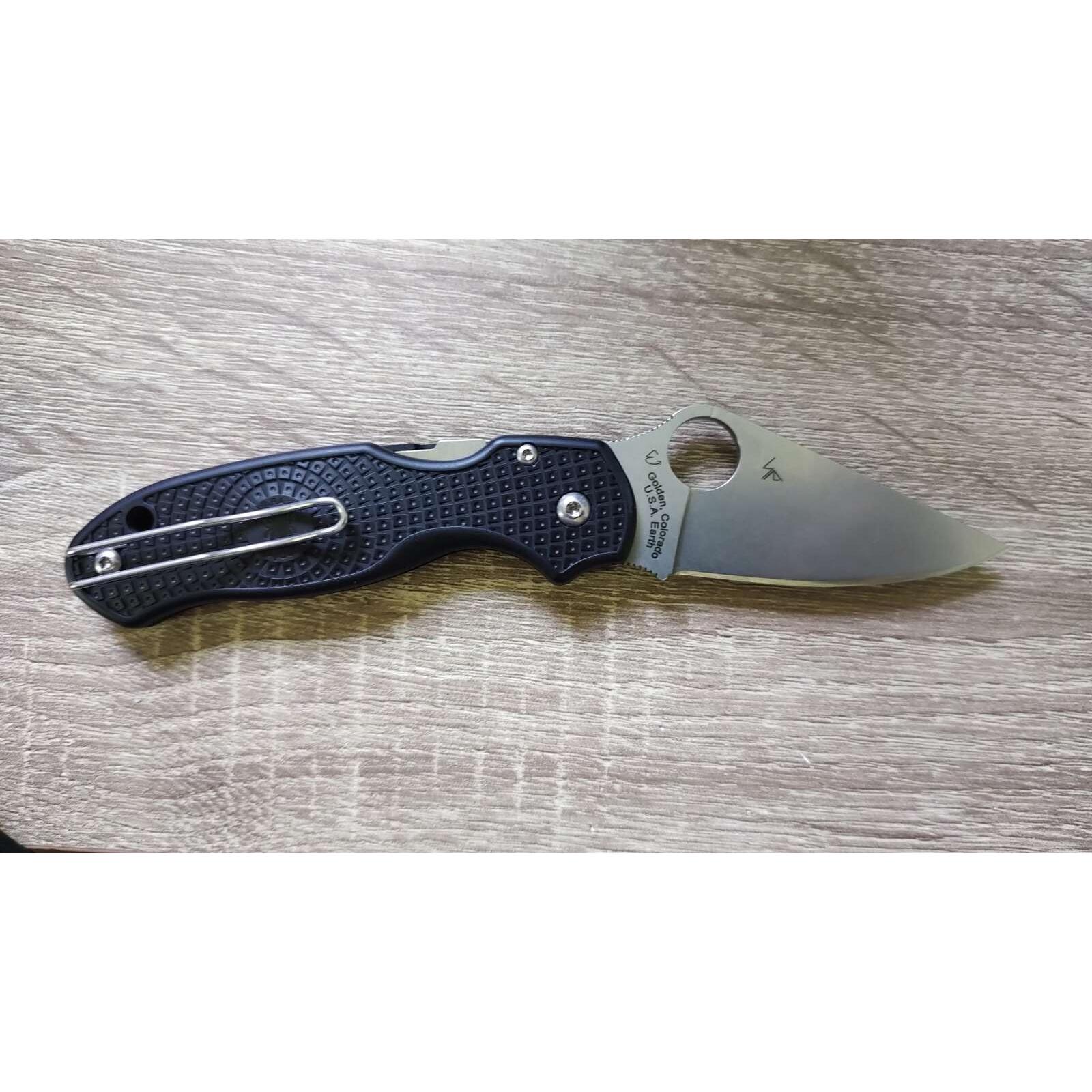 Нож Spyderco Para 3 FRN Black C223PBK 87.13.53 - фото 2