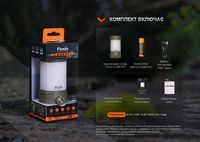 Фонарь кемпинговый Fenix CL26R Pro, темно-зеленый - фото 12