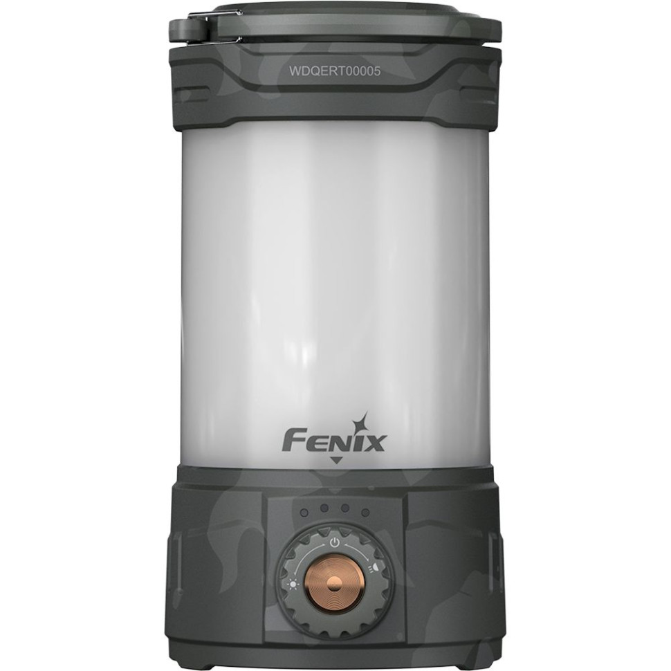 Фонарь кемпинговый Fenix CL26R Pro, серый камуфляж - фото 1
