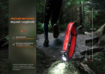 Фото Фонарь налобный Fenix HL16 AAA черный