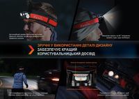 Фонарь налобный для бега Fenix HM65R-DT, черный - фото 10