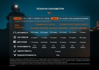 Фонарь налобный для бега Fenix HM65R-DT, черный - фото 14