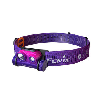 Фото Фонарь налобный для бега Fenix HM65R-DT, лиловый